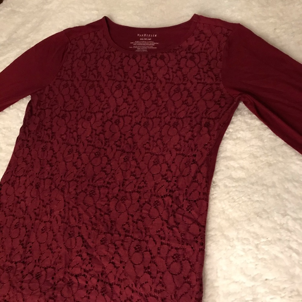 Maroon Blouse